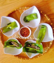 chả ốc hấp