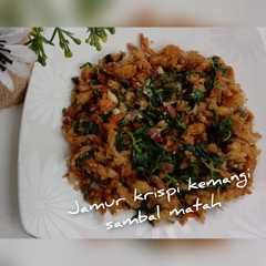 Jamur Krispi Kemangi Sambal Matah রেসিপির প্রধান ছবি
