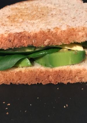 Una foto de Sándwich con palta