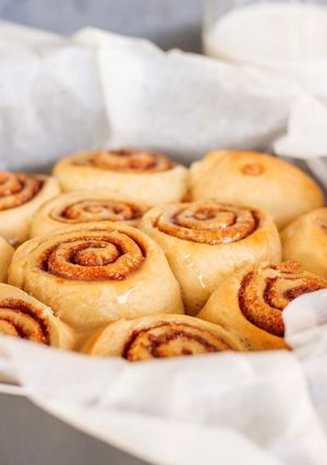 Foto de Rolos de canela veganos