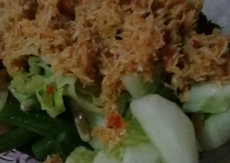 Cara Menyiapkan Urab Sayur (Kluban), Lezat