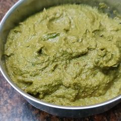 Ridge gourd peel chutney A picture of Ridge gourd peel chutney.
