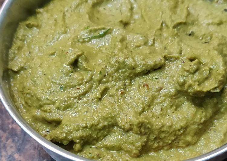 Ridge gourd peel chutney