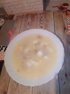 Una foto de Sopa de cocido