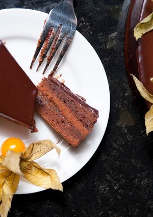 Sacher torta recept fotója