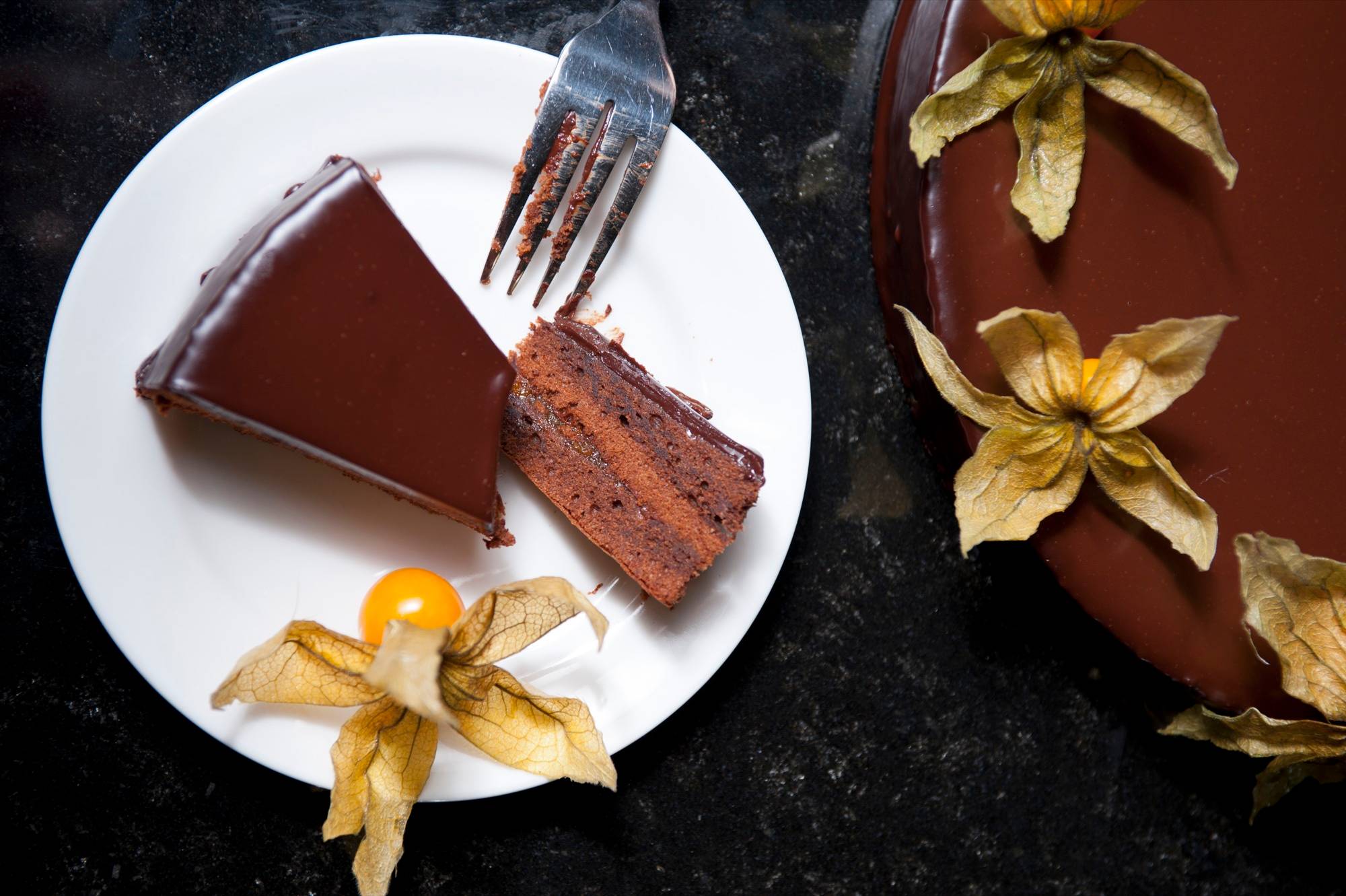 Sacher torta recept recept fotó