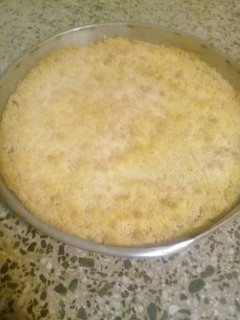 Una foto de Tarta de coco y dulce de leche 😊