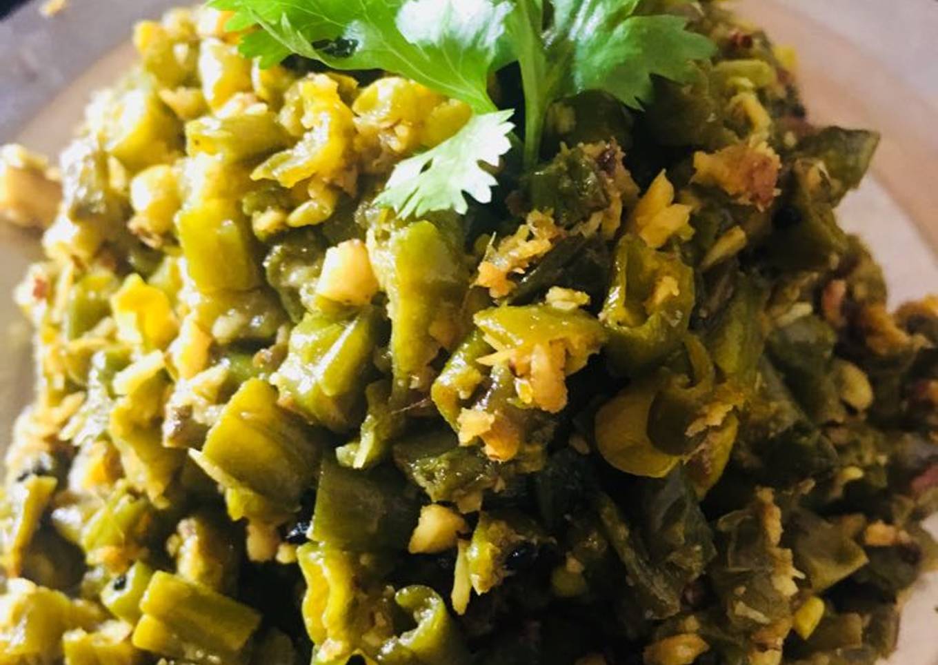 French beans stir fry