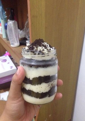 Foto resep Oreo cheesecake (dessert)