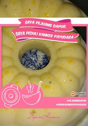 Foto resep Puding Jagung Selasih