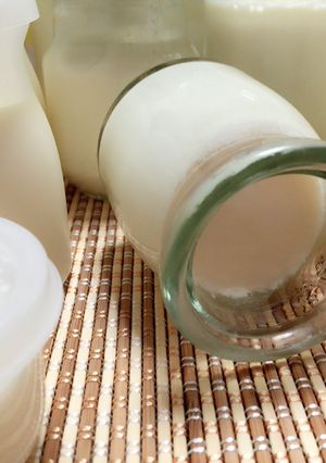 Hình của món Sữa chua phô mai.