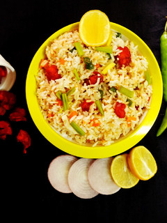 வாழைக்காய் ப்ரைட் ரைஸ் செய்முறை முக்கிய புகைப்படம்