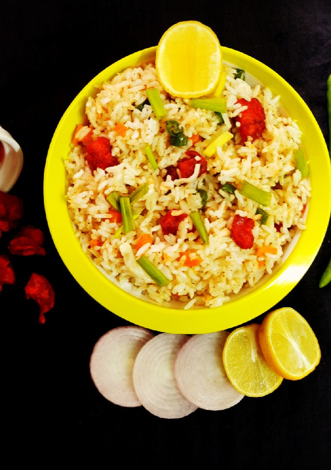 வாழைக்காய் ப்ரைட் ரைஸ் செய்முறை முக்கிய புகைப்படம்