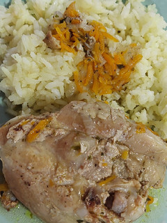 Una foto de Arroz con Pollo al Jugo