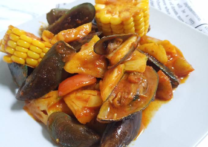 Resep Kerang Saos Padang Resep Kerang Saos Padang