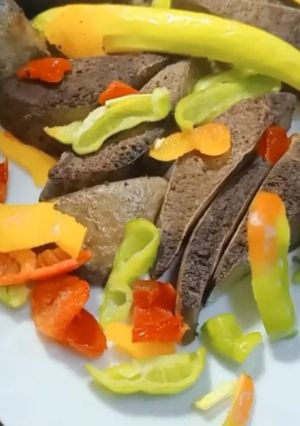 صورة لوصفة طحال محمر بالسمنة البلدي