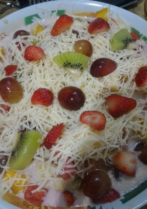 Foto resep Salad Buah Yoghurt Seger Banged