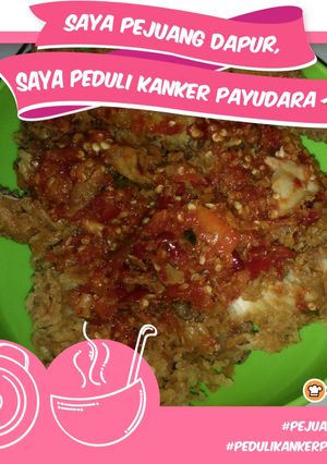 Foto resep Ayam geprek ala bunda.