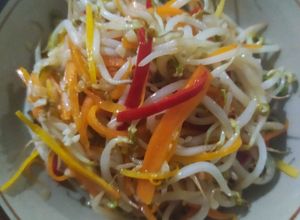 Foto resep Kongnamul Muchim / Stir Fry Bean Sprout / Tumis Toge Ala Korea