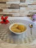 Compota de pera y manzana con miel