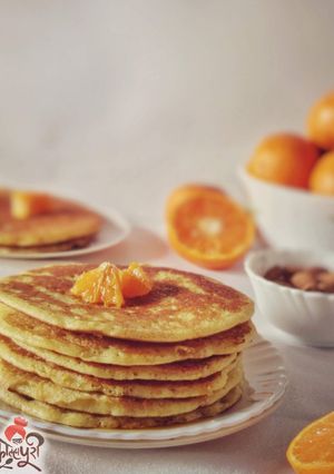 A picture of Orange Pancake.