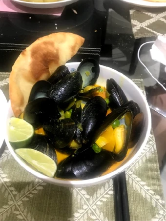Recipe Curry Mussels the  Makes Drooling Delicious