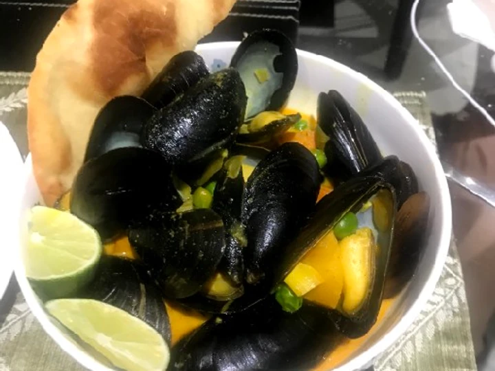 Recipe Curry Mussels the  Makes Drooling Delicious