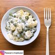 سلطة البطاطس والبازلاء 🥔
