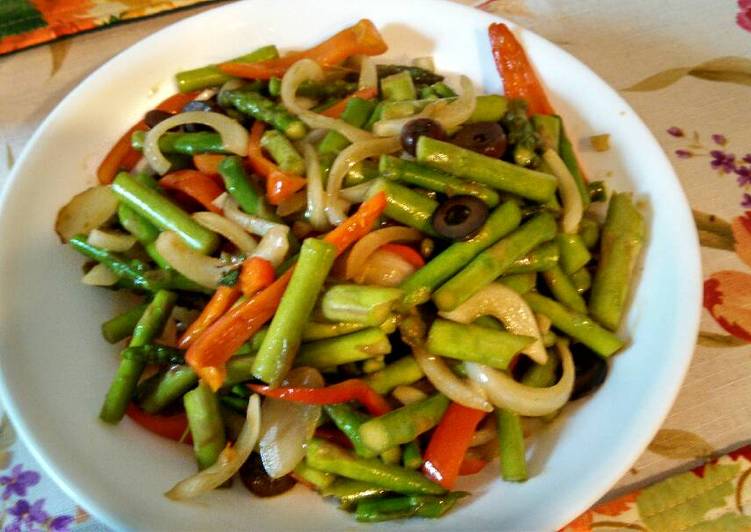 Quick sauté: Asparagus 爆炒芦笋