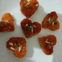 A picture of Shahi tukda.