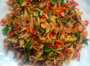 Foto resep Tongkol Suir Bunga Kecombrang