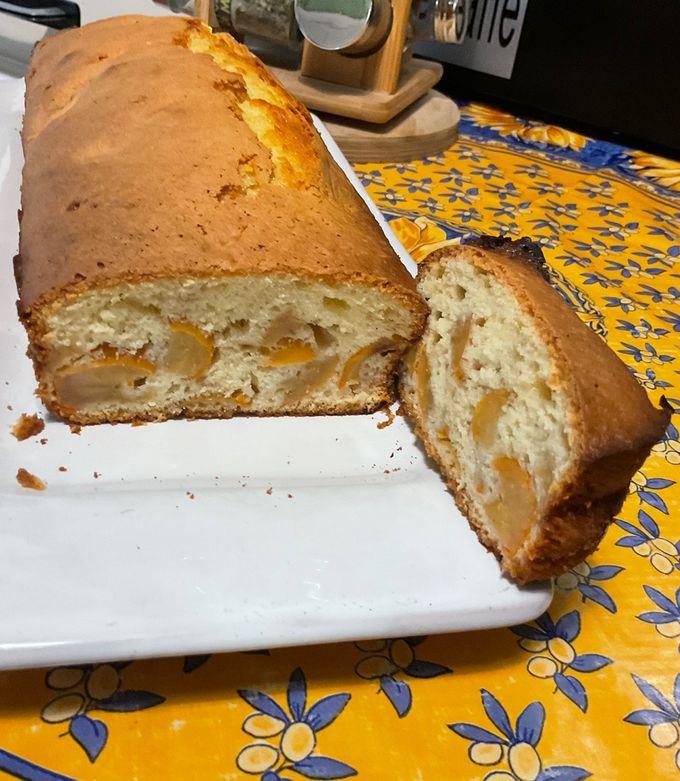 Une photo de Cake moelleux aux nèfles du Japon