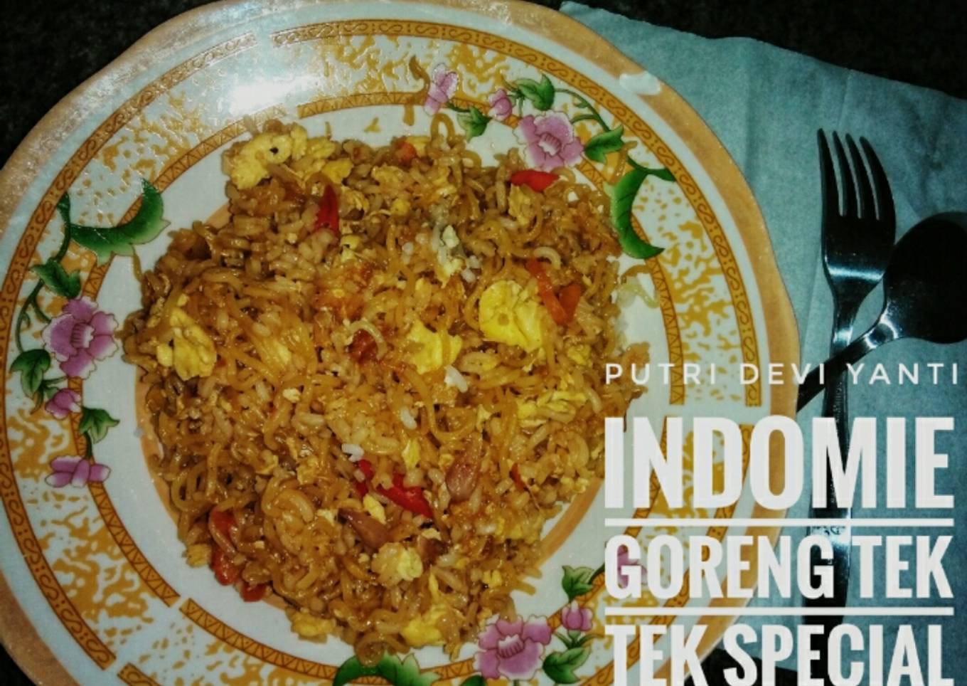 Indomie goreng tek tek special