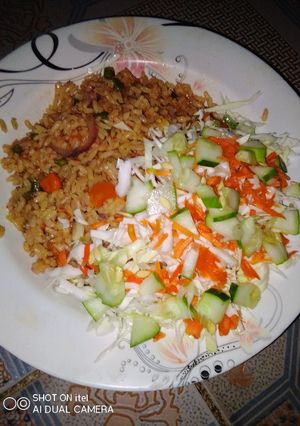 Simple jellop rice ainihin hoton girkin