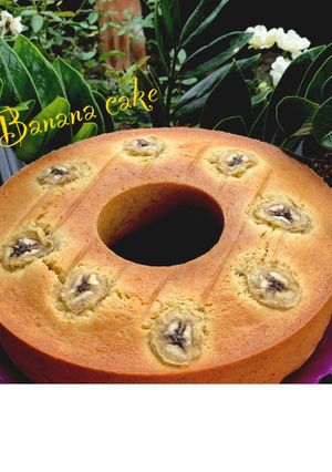 Foto resep Banana cake soft and moist (bolu pisang lembut dan lembab)