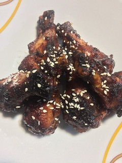 A picture of Hot Barbecue Chicken Wings.
