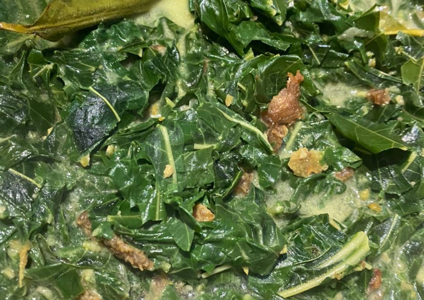 Sayur Daun Singkong Daging Sapi