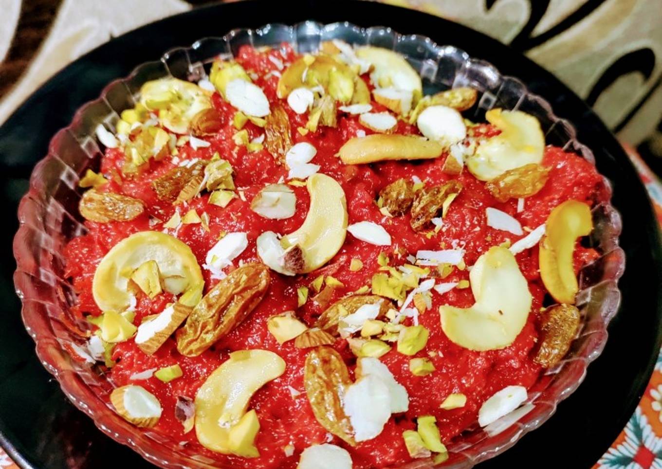 Beetroot, Carrot Halwa