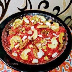 A picture of Beetroot, Carrot Halwa.