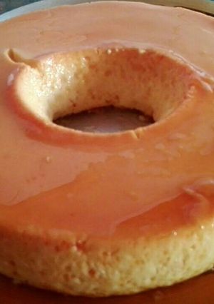 Una foto de Flan casero