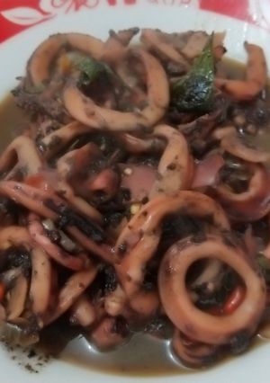 Foto resep Cumi Hitam