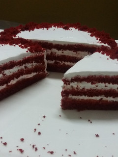 A picture of Red velvet Cake #CookpadApp #Ramadankityari.