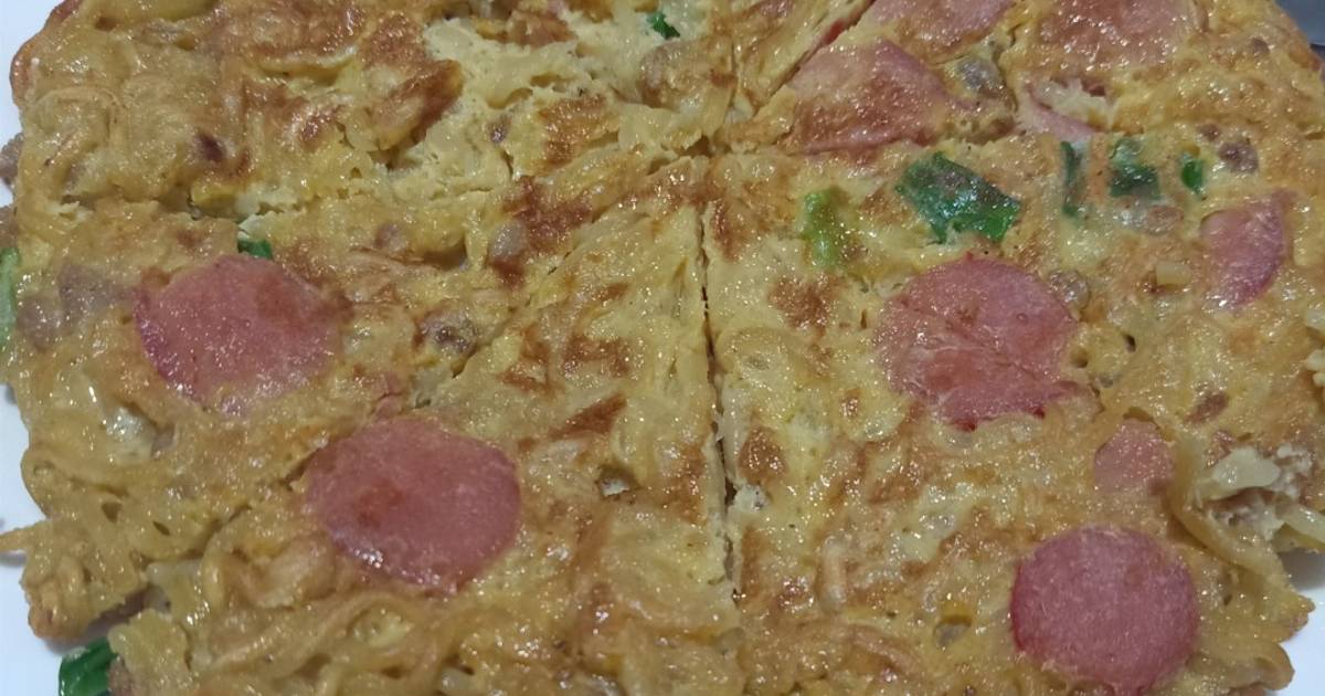 Resep Pizza Mie Damudza Favorit Bunda