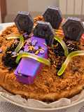 Tarta de queso Lotus para Halloween