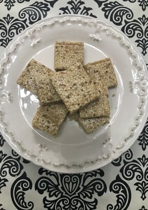 صورة لوصفة سمسمية بالحلاوة الطحينية