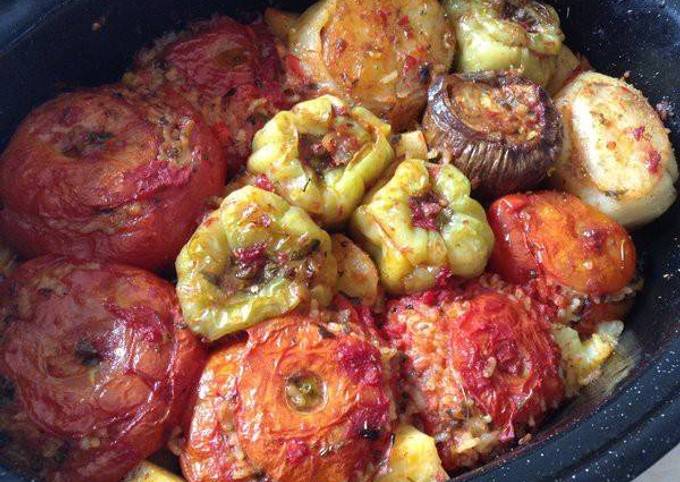 Stuffed veggies aka gemista