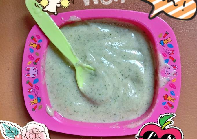 MPASI sop ayam (bahan sisa buat kaldu) untuk 6 bulan