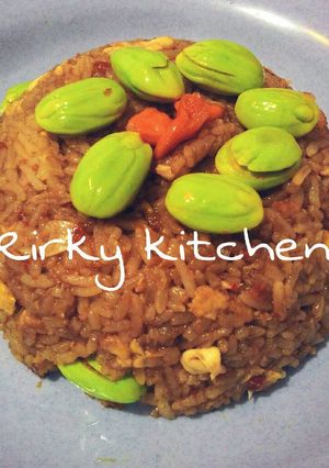 Foto resep Nasi goreng pete