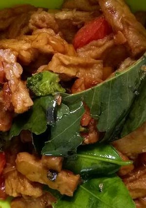 Foto resep Tumis Tahu Tempe Sayur Ayam Kampung
