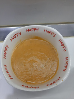 A picture of Red lentil soup.